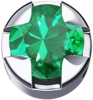 Charm Elements in Weißgold Smeraldo DCHE5502 - DCHE5502